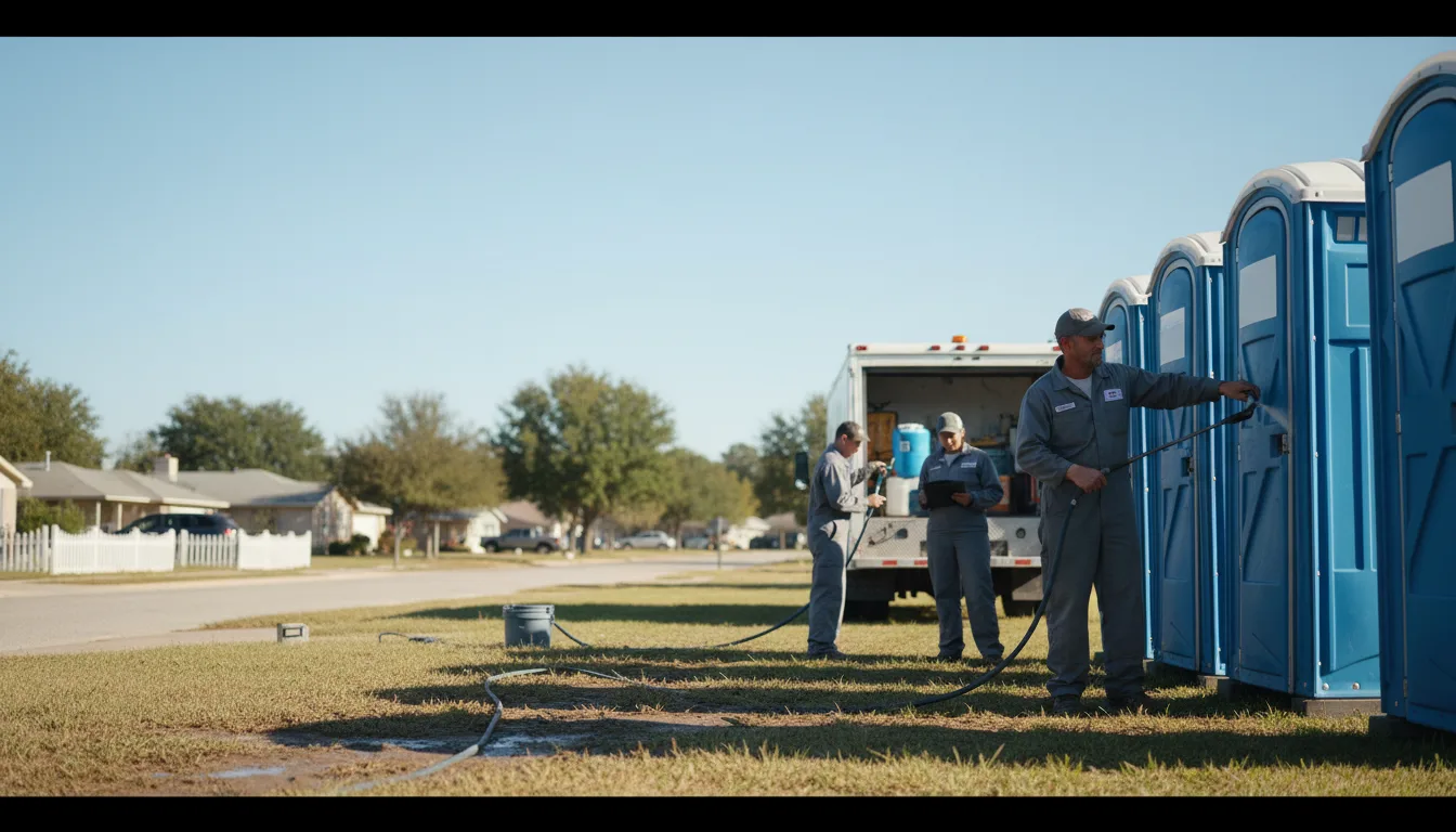 Long-Term Portable Toilet Rental in Arnoldsville, GA near me